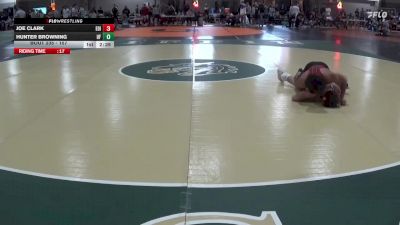 157 lbs Prelim - Joe Clark, Edinboro vs Hunter Browning, Wheeling University