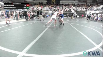 100 lbs Quarterfinal - Knox Rillema, Lexington Wrestling Club vs Kardyn Prasch, Harrah Little League Wrestling