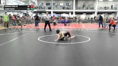 68 lbs Round Of 32 - Derrick King Jr, Top Flight Wr Ac vs James Mayo, Smittys Wrestling Barn
