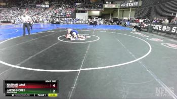 2A 144 lbs Cons. Round 1 - Jacob McKee, Hockinson vs Nathan Laas, Bellingham