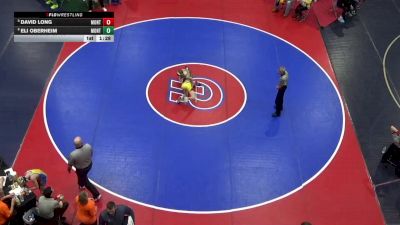 89 lbs Round Of 16 - David Long, Montour vs Eli Oberheim, Montgomery