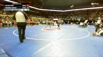 126 Class 3 lbs Cons. Semi - Andrew Garcia, St. Pius X (Kansas City) vs Jaylen Civil, Warrensburg