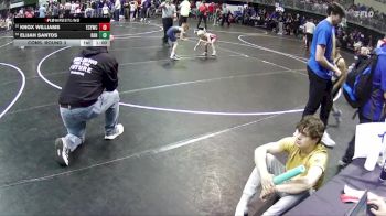 65 lbs Cons. Round 3 - Knox Williams, Elm Creek Youth Wrestling Club vs Elijah Santos, Randolph