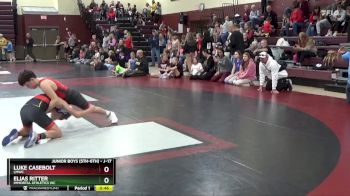 J-17 lbs Semifinal - Elias Ritter, Immortal Athletics WC vs Luke Casebolt, LMWC