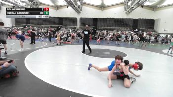 77 lbs Rr Rnd 5 - Ben Weintraub, Team Tugman - MSC vs Kurban Gandzyuk, Iron Wolves