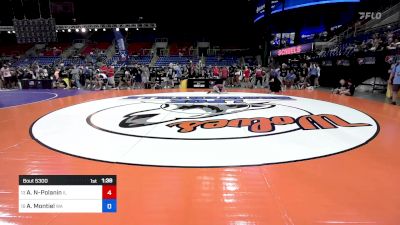 112 lbs Cons 16 #2 - Amelia Nidelea-Polanin, IL vs Adalyne Montiel, WA