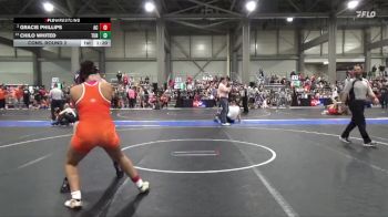 185 lbs Cons. Round 2 - Gracie Phillips, Ark City vs Chilo Whited, Turner