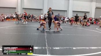 52 lbs Round 1 (10 Team) - Atley Stevens, Level Up vs Cooper Corbett, Georgia United Red