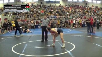 122 lbs Quarterfinal - Angela Williams, Wilmington Ladies Freestyle Wr vs Mackenzie Stevenson, Teays Valley