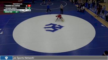 157 lbs 3rd Place Match - Jovanni Greco, Ohio Northern University vs Hunter Ballantine, Shenandoah University