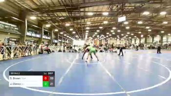 195 lbs Rr Rnd 2 - Samire Brown, Team Germantown vs Jack Clancy, Illinois Cornstars - Kenny