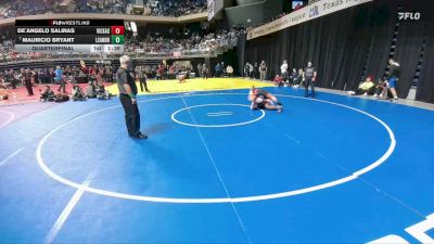 5A 157 lbs Quarterfinal - Mauricio Bryant, Leander vs De`Angelo Salinas, Victoria East