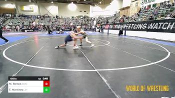 105 lbs Consi Of 8 #2 - Matthew Ramos, Exeter X-Men vs Elias Martinez, LA FAMILIA NEW MEXICO