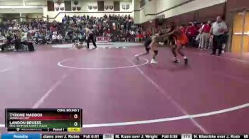 106 lbs Cons. Round 2 - Landon Bruess, New Hampton/Turkey Valley vs Tyrone Maddox, Waterloo East