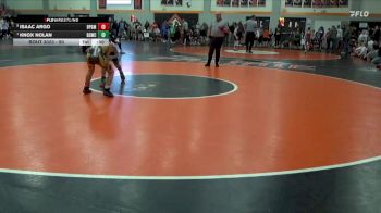 90 lbs Quarterfinal - Knox Nolan, Big Game Wrestling Club vs Isaac Argo, Belle Plaine Gold Medal