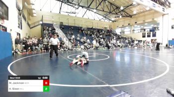 126 lbs Consi Of 8 #1 - Max Jackman, West Chester Henderson vs Hunter Sloan, The Hill School