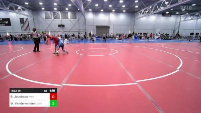 160 lbs Round Of 16 - Blake Jacobson, Impact vs William Vanderminden, Journeymen Wrestling Club