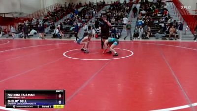 109 lbs Round 2 - Shelby Bell, Eastern Oregon University vs Nizhoni Tallman, Evergreen State