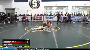 106 lbs Champ. Round 1 - Santino Nonaca, San Clemente vs Elias Casas, Cajon