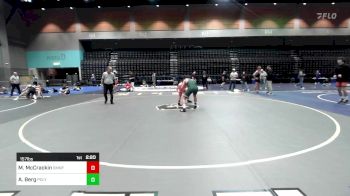 157 lbs Consi Of 8 #2 - Magnus McCrackin, Simon Fraser vs Anthony Berg, Cal Poly