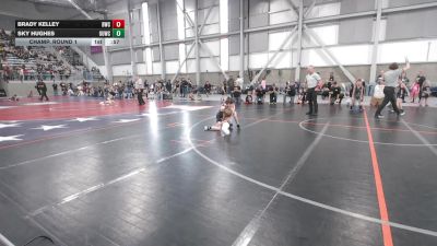 60-61.6 lbs Champ. Round 1 - Brady Kelley, Buzzsaw Wrestling Club vs Sky Hughes, Okanogan Underground Wrestling Club