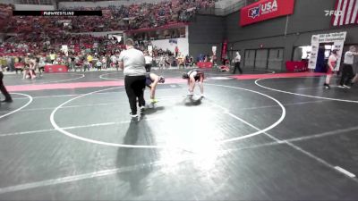210 lbs Quarterfinal - Brayden Karker, Ashland vs Ethan Jarvis, Wautoma