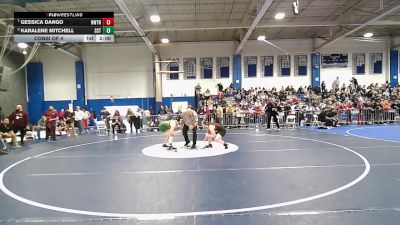 165 lbs Consi Of 4 - Gessica Dango, Newton North vs Karalene Mitchell, South Shore