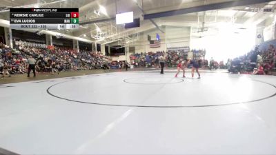 100 lbs Cons. Semi - Keirsie Carlile, Liberal vs Eva Lucios, Manhattan