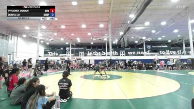 70 lbs Rr Rnd 5 - Phoenix Logan, Alpha Girlz vs Olivia Lu, Scorpions - Girls