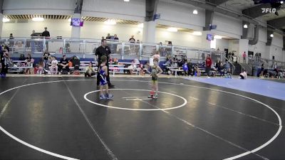 46 lbs Cons. Round 3 - Cristiano Blomquist, Steve Page Grappling vs Davis Bellene, Vici Wrestling Club