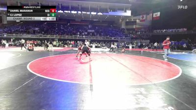 132 lbs Champ. Round 2 - Daniel Maranan, Vacaville vs CJ Lopez, Elk Grove