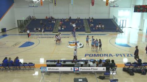 Replay: Whitman vs Pomona-Pitzer | Sep 6 @ 3 PM