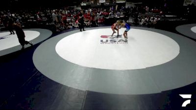 96 lbs Emmett Lopez, SAWA - Sacramento Area Wrestling Association vs Jose Jaime Fuerte Arroyo, SDIKWA - San Diego-Imperial Kids Wrestling Association