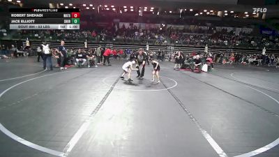 53 lbs Consi Of 8 #1 - Robert Shehadi, Matawan vs Jace Elliott, Shore Thing