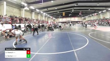 98 lbs Quarterfinal - Sawyer D Roesch, Del Norte vs Charles Norton, NM Wolf Pack