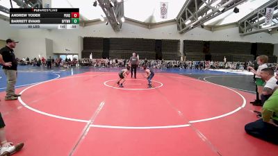 68 lbs Rr Rnd 1 - Andrew Yoder, Pursuit Wrestling Academy vs Barrett Evans, Upper Township