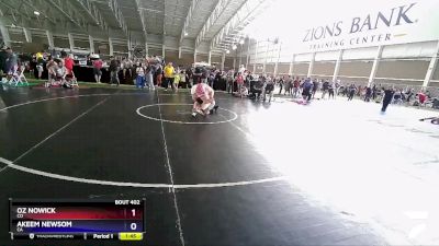 215 lbs Quarterfinal - Oz Nowick, CO vs Akeem Newsom, CA