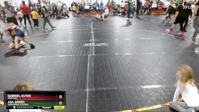 65 lbs Quarterfinal - Asa Green, NoWorries Academy vs Gabriel Suter, Fort Mill