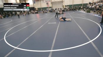 157 lbs Quarterfinals (8 Team) - Brenden Bolling, Pierce vs Rogelio Hernandez, Gibbon