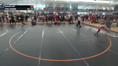 132 lbs Cons. Round 4 - Hunter Taff, . vs Lyric Warner, Unattached