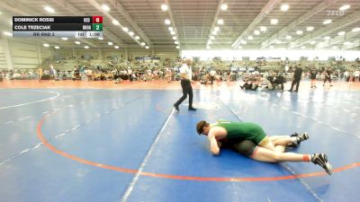 152 lbs Rr Rnd 3 - Dominick Rossi, Red Zone - HSB vs Cole Trzeciak, Broad Axe Green - HSB