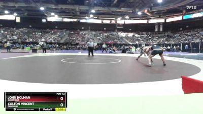 150 lbs Cons. Round 2 - John Holman, Sandpoint vs Colton Vincent, Chiawana