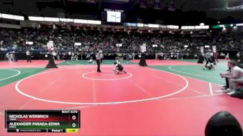 146 lbs Semifinal - Alexander Parada-Edwards, PNW1 vs Nicholas Werbrich, TRWA