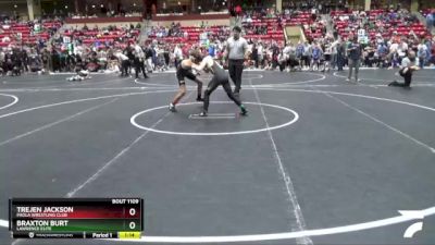 100 lbs Champ. Round 1 - Braxton Burt, Lawrence Elite vs Trejen Jackson, Paola Wrestling Club