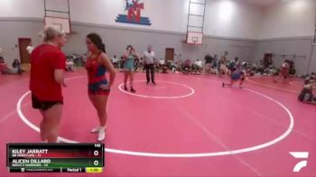 145 lbs Round 2 (6 Team) - Alicen Dillard, Reece`s Warriors vs Kiley Jarratt, BB Wrestling
