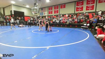 155 lbs Rr Rnd 1 - Kamyra Hill, McAlester vs Embry Thurmond, McAlester