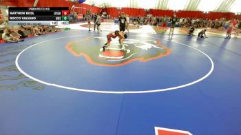 87-95 lbs Round 2 - Matthew Bosl, Long Prairie Grey Eagle-Browerville Wolves vs Rocco Valvano, Wheaton Warrenville South
