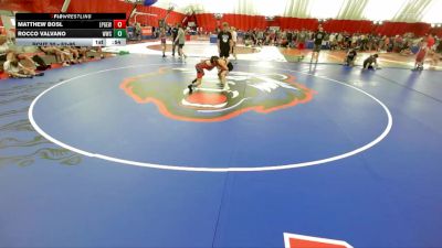 87-95 lbs Round 2 - Matthew Bosl, Long Prairie Grey Eagle-Browerville Wolves vs Rocco Valvano, Wheaton Warrenville South