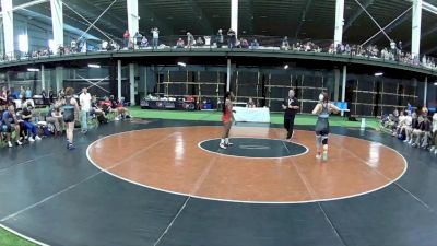 140 lbs Jordyn Parker, Texas Blue vs Georgia McGee, North Carolina