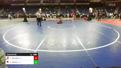 190 lbs Consi Of 8 #2 - Tyler Gervais, Agawam vs Luke Donis, Milford [MA]